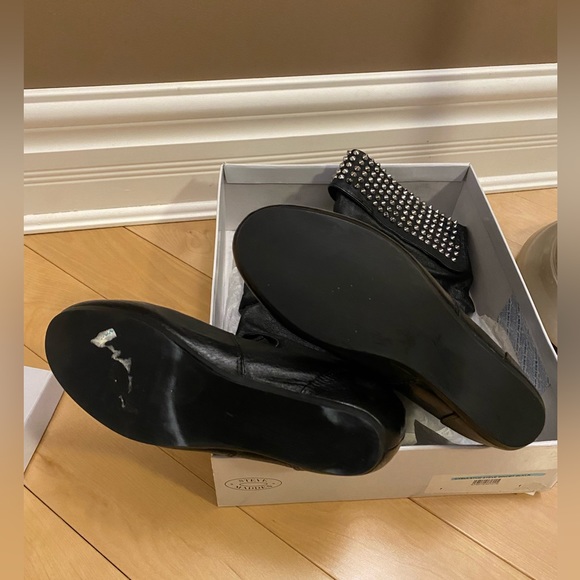 Steve Madden Leather Stud Boots - Picture 8 of 8